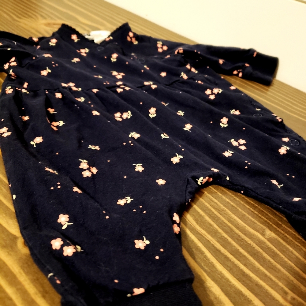 H&M floral baby one piece